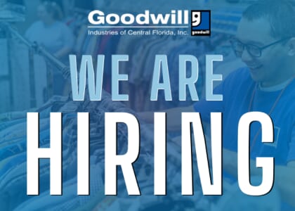 Goodwill to Host Hiring Event to Fill Retail and Warehouse Jobs