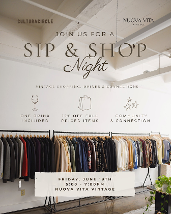 Sip & Shop Night