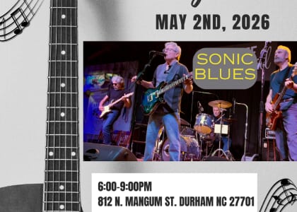 Music on Mangum feat Sonic Blues at Durham Beer Garden
