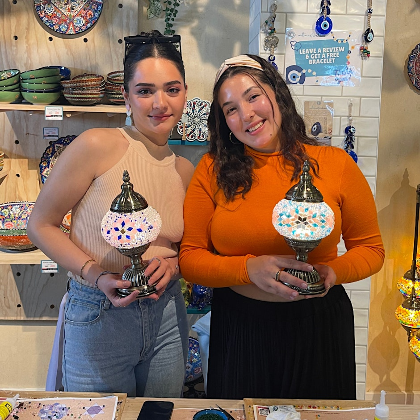 Mosaic Art Classes Richmond: Turkish Lamp Workshop
