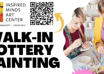 Walk-In Pottery Painting