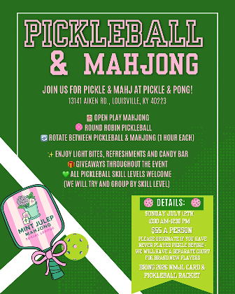 Pickle & Mahj at Pickle & Pong