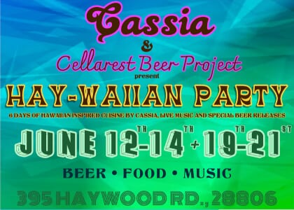 Annual Hay-waiian Party at Cellarest Beer Project!