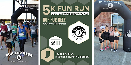 5k Fun Run x Centerpoint Brewing | 2026 Indiana Brewery Running Series