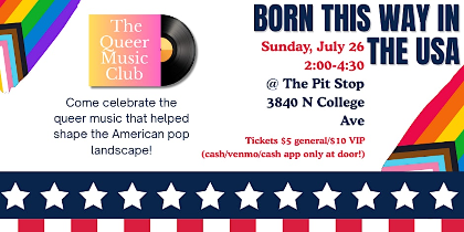 Born This Way in the USA (A Queer Music Social)
