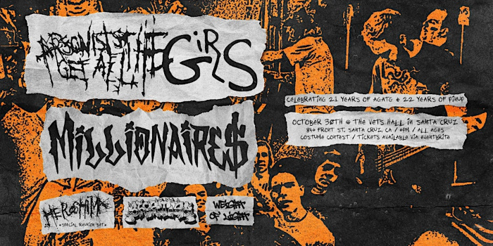 AGATG Halloween Show @ The Vets Hall in Santa Cruz