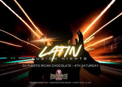 4th Saturday Latin Fusion Night!