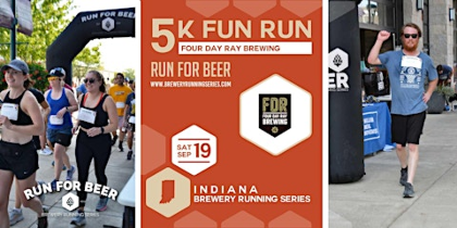 5k Fun Run x Four Day Ray  Brewing| 2026 Indiana Brewery Running Series