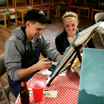 Jubilee for the community social paint party