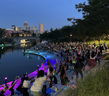 Full Moon Yoga Party