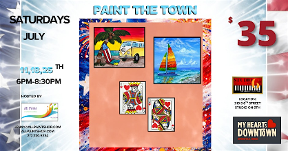 Paint the Town Saturday Night July