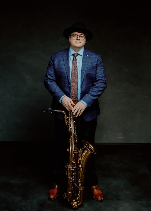 Sax Spy Duo at  Kimball Arts Festival, Food Truck Stage