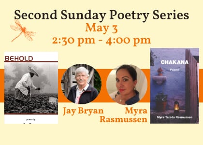Flyleaf Second Sunday Poetry Series: Jay Bryan and Myra Rasmussen
