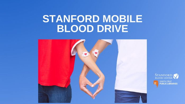 Mobile Blood Drive at the Scotts Valley Library