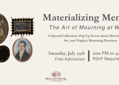 Materializing Memory: The Art of Mourning at Wilton