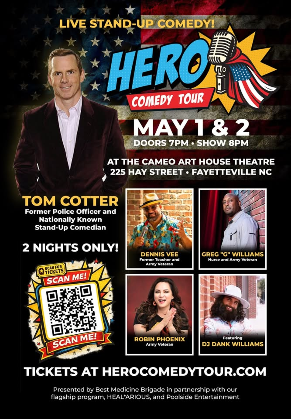 Hero Comedy Tour at the Cameo!