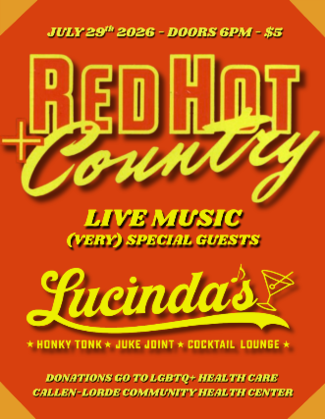 RED HOT + COUNTRY. Live Music with Special Guests