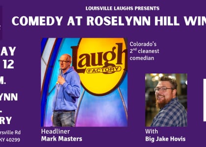 July 12 Comedy at Roselynn Hill Winery