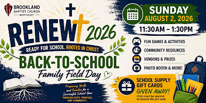 RENEW 2026: Back-To-School Family Field Day