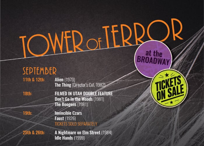 Annual Tower of Terror at The Broadway