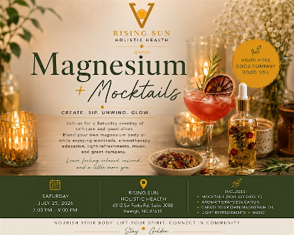 Magnesium + Mocktails | An "After Dark" Blending Experience