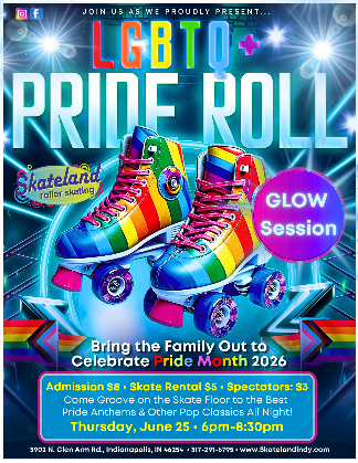 Glow Pride Family Skate