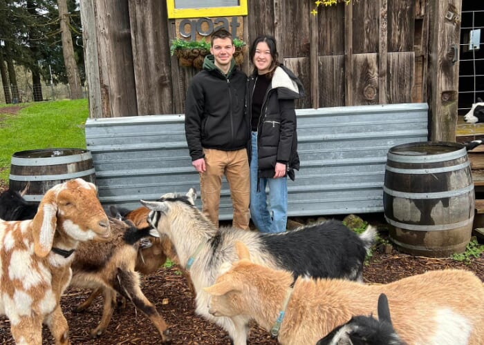 Flyer or photo for Private Goat Happy Hour Experience