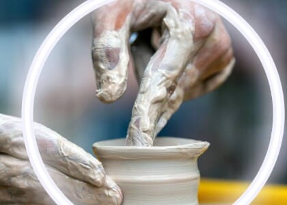 Potter’s Wheel Throw & Glaze Experience:
