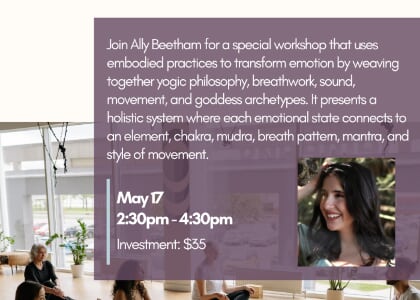 Sacred Embodiment Workshop