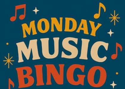 Monday Night Music Bingo