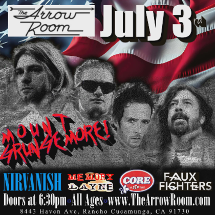 Nirvana, Alice in Chains, STP, Foo Fighters Tributes - Mount Grungemore
