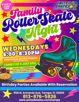Dumpling Family Skate Night!