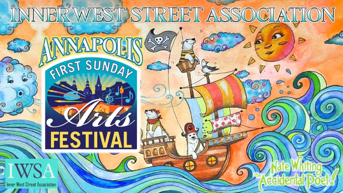 Annapolis First Sunday Arts Festival w/ The Accidental Poet!!