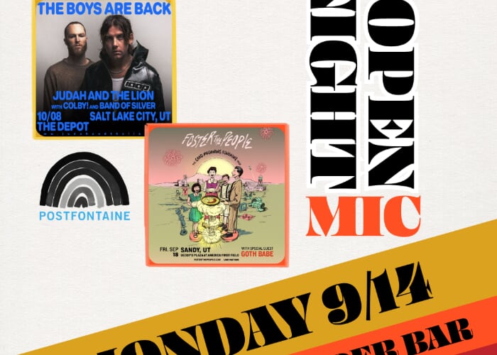 Open Mic Mondays - Win Concert Tickets!
