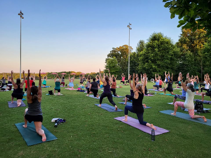 Summer Solstice Sunset Yoga