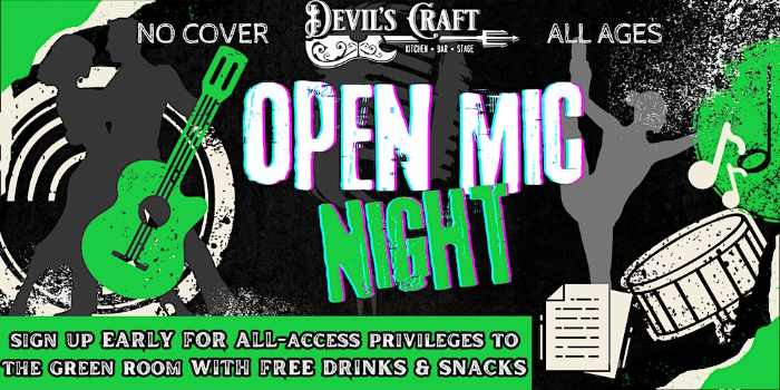 Open Mic Night @ Devil’s Craft