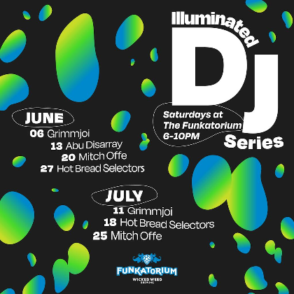 Iluminated DJ Series at The Funkatorium-Mitch Offe