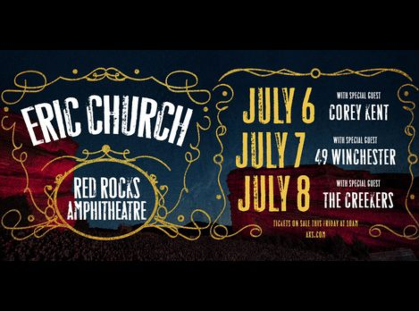 Eric Church Live from Red Rocks: Watch Party Night 3
