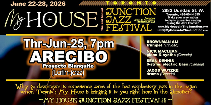 ARECIBO - Proyecto Banquito (Latin-jazz) @ My House Jazz Fest (Day 4/7)