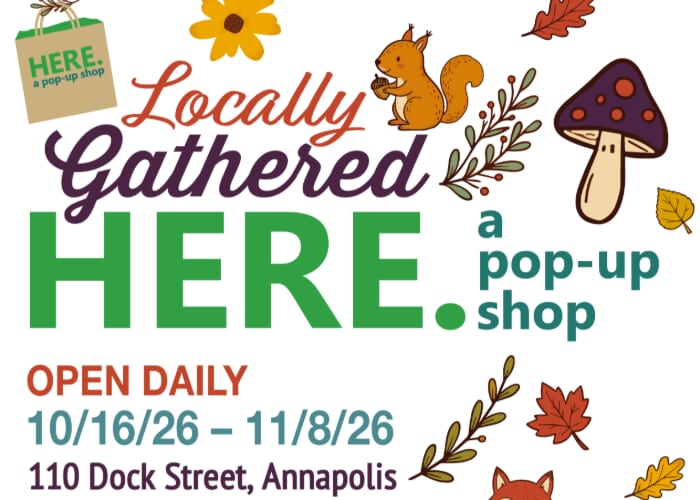 Locally Gathered - HERE. a FALL pop-up shop