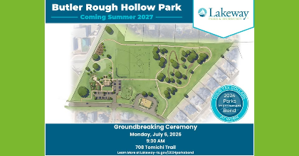 Butler Rough Hollow Park Groundbreaking