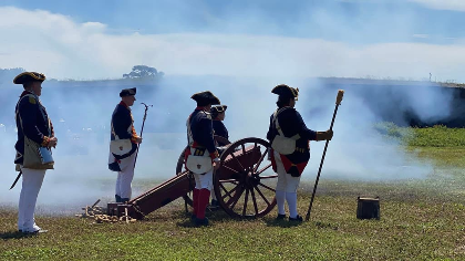 National Park Service Battle of Sullivan's Island Ceremony