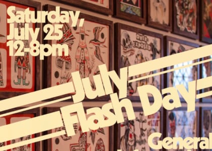 July Flash Tattoo Day