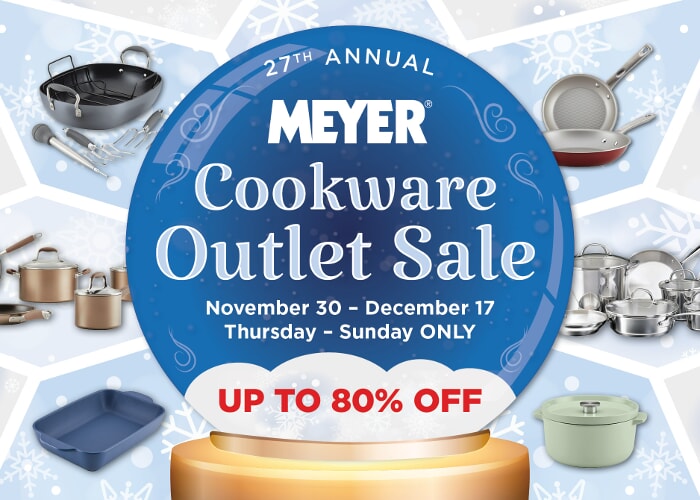 Meyer Cookware Outlet Sale - Evvnt Events