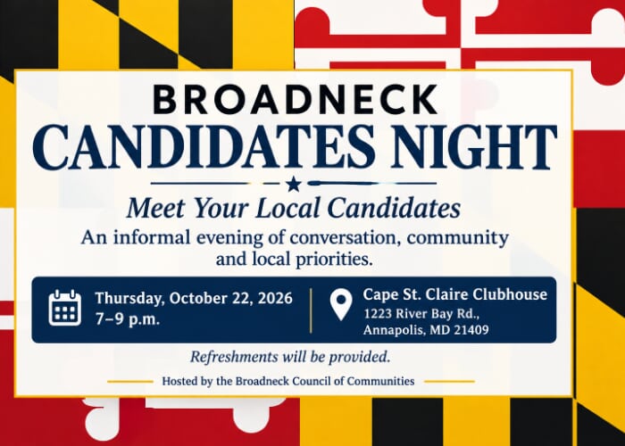 Candidates Night on the Broadneck - AA County