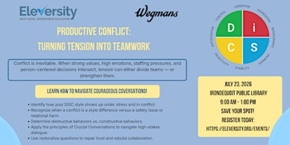 PRODUCTIVE CONFLICT:  TURNING TENSION INTO TEAMWORK