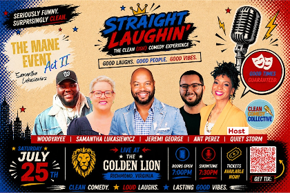 Straight Laughin' Show with Jeremi George Comedy-The Mane Event Act II