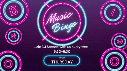 Music Bingo Thursdays