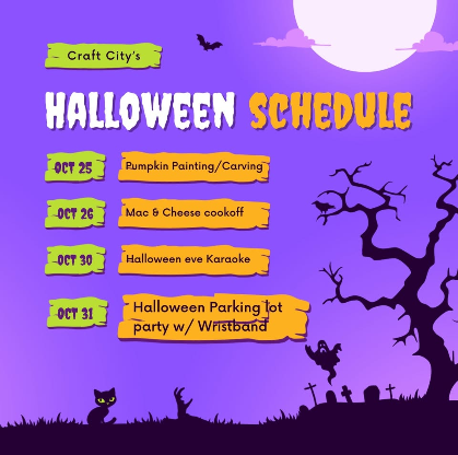 Halloween week at Craft City!