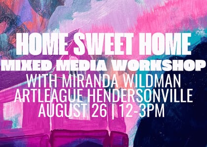 Home Sweet Home Mixed Media Abstract Art